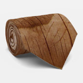 Cravate en bois beau de grain (Roulé)