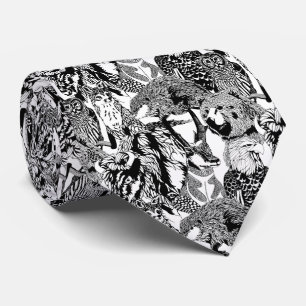 Cravate en bois de créature d'insigne