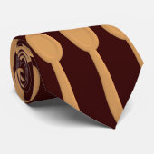 Cravate en bois de cuillère (Roulé)