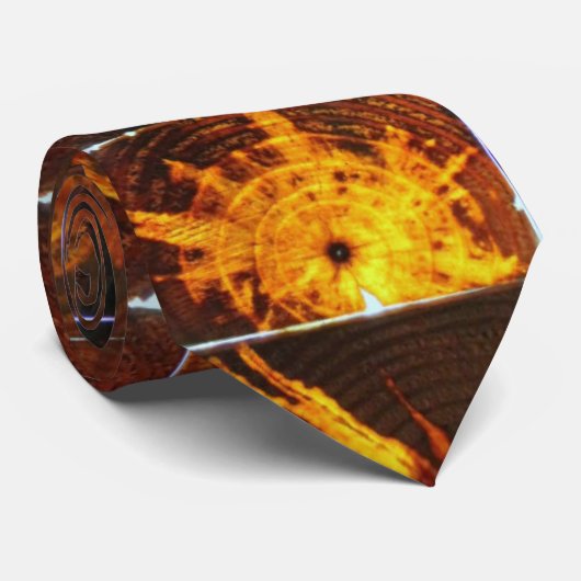 Cravate en bois de tranche (Roulé)