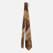 Cravate en bois peint (Dos)