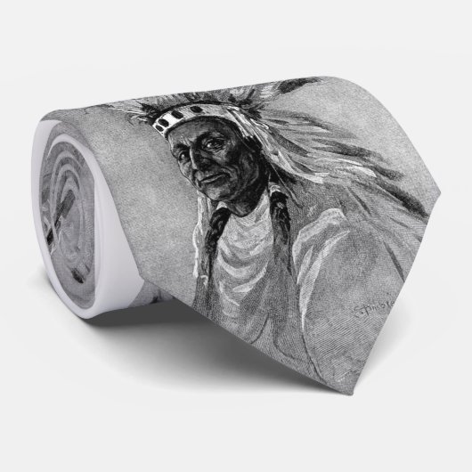 Cravate en chef des Indiens (Roulé)