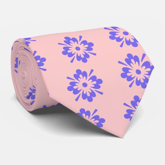 cravate en forme de fleur numérique. (Roulé)