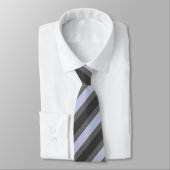 Cravate en Gris Bleu Bleu pour hommes (Attaché)