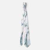 Cravate en marbre de veine turquoise foncé (Dos)