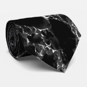 Cravate en marbre noir (Roulé)