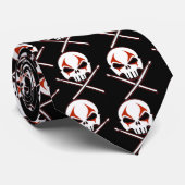 Cravate en métal de la mort de rock (Roulé)