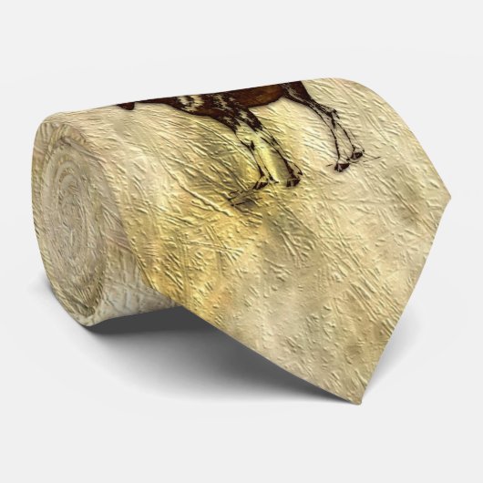 Cravate en papier texturé à l'orignal 2 et biologi (Roulé)