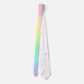 Cravate en pastel d'arc-en-ciel (Dos)