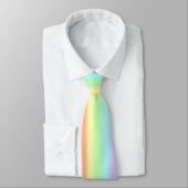 Cravate en pastel d'arc-en-ciel (Attaché)