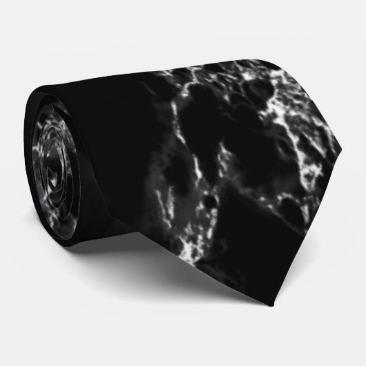 Cravate en pierre de marbre noir (Roulé)