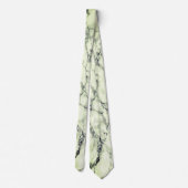Cravate en pierre de marbre vert blanc (Dos)