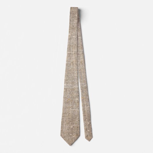 cravate en textile de lin (Devant)