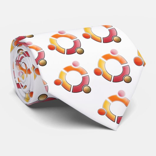 Cravate en verre d'Ubuntu (Roulé)