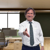 Cravate en verre Neuroart