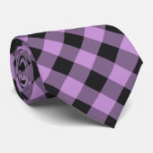 Cravate en vichy Motif (Roulé)