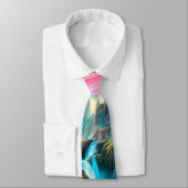 Cravate Enchanted Psychedelic Dreamscape (Attaché)