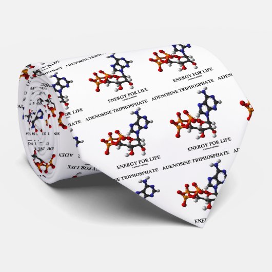 Cravate Énergie (ATP) d'adénosine triphosphate pendant la (Roulé)