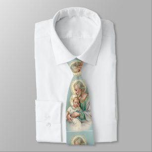 Cravate Enfant catholique Jésus de St Joseph religieux
