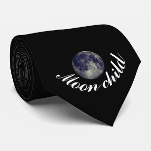 Cravate Enfant Lune, Pleine lune