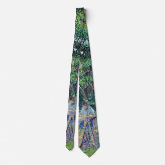 Cravate Enfants attablés dans le jardin Camille Pissarro (Dos)