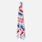 Cravate ENGLAND FLAG KCALIMA effect par Masanser (Dos)
