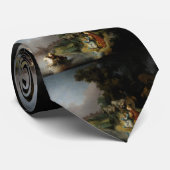 Cravate Enlèvement d'Europa par Rembrandt (Roulé)