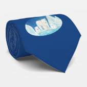 Cravate Enregistrer les ours polaires (Roulé)