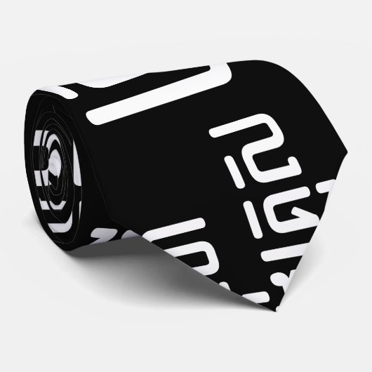 Cravate Enseignant Anglais ‹ Khmer Langue Script › (Roulé)