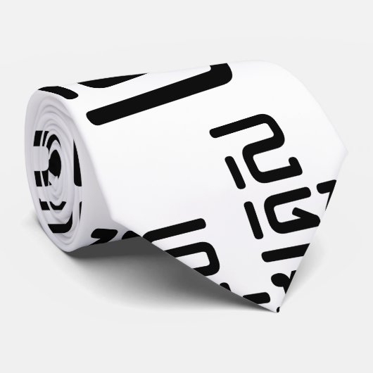 Cravate Enseignant Anglais ‹ Khmer Langue Script › (Roulé)