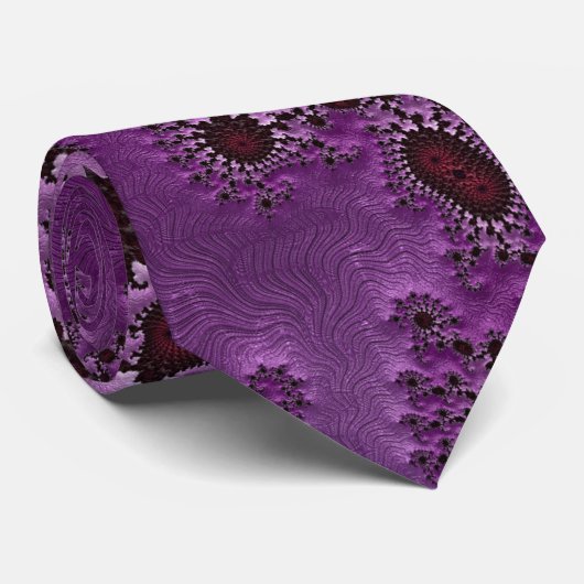 Cravate Ensemble complet mandelbrot sphère apollonienne ma (Roulé)