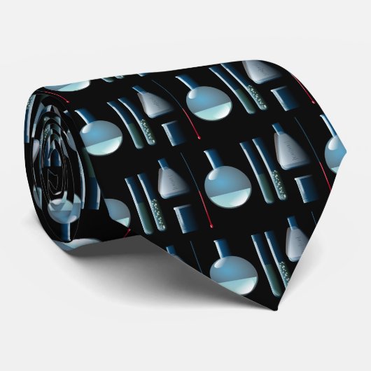 Cravate Ensemble de chimie (Roulé)