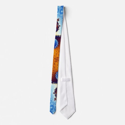 Cravate Ensemble de Mandelbrot d'île de Julia (Dos)