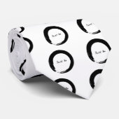 Cravate Enso avec Just Be (Roulé)