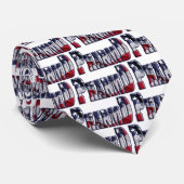 Cravate ENVELOPPE de DRAPEAU de PharmD (DOCTEUR OF (Roulé)