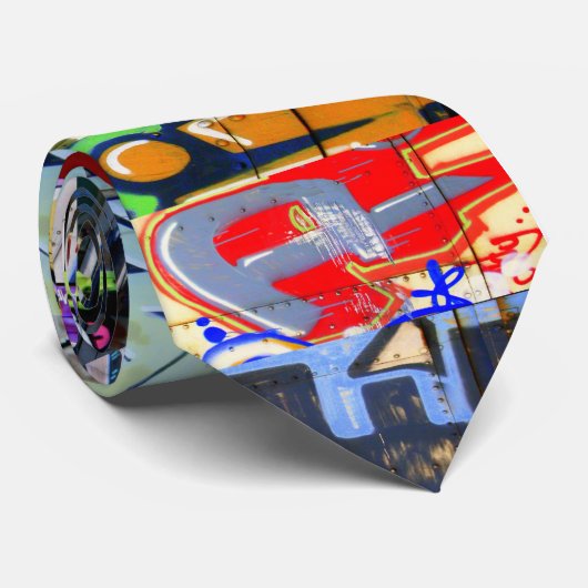 Cravate ÉPIQUE de trains de graffiti (Roulé)