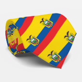 Cravate Equateur Cravates, mode Equateur Drapeau, affaires (Roulé)