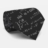 Cravate Equation mathématique pour Geek de mathématiques E (Roulé)