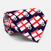 Cravate Équipe d'Angleterre de football (Roulé)