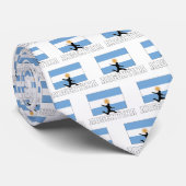 Cravate Équipe d'Argentine de football (Roulé)