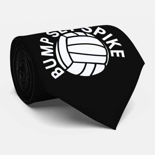 Cravate Équipe de volley-ball de pointe (Roulé)