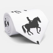 Cravate équitation féminine cheval - Choisir la couleur ar (Roulé)