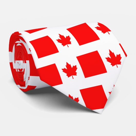 Cravate Érable canadien (Roulé)