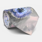 Cravate Eremaea Floral Aquarelles, papa (Roulé)
