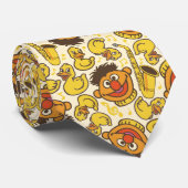 Cravate Ernie et le Motif en caoutchouc Duckie (Roulé)
