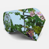 Cravate Escalade de la vigne et miel fleurs (Roulé)