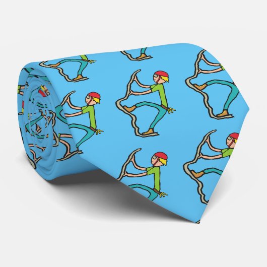 Cravate Escalade rocheuse (Roulé)