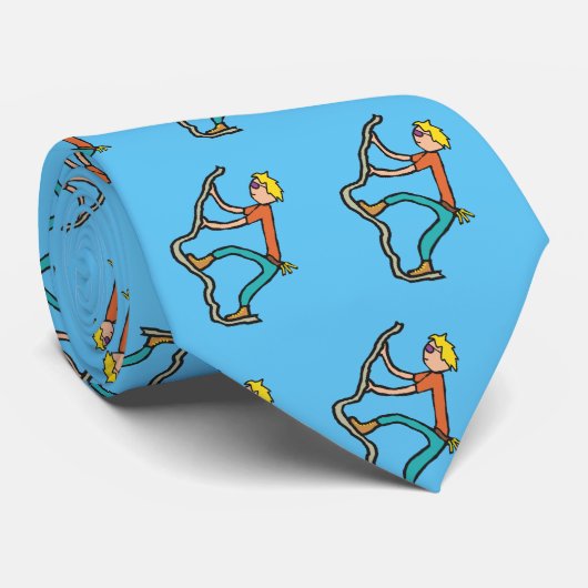 Cravate Escalade rocheuse (Roulé)