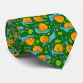 Cravate Escargots d'été (Roulé)