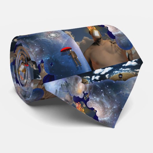 Cravate Espace intérieur (Roulé)